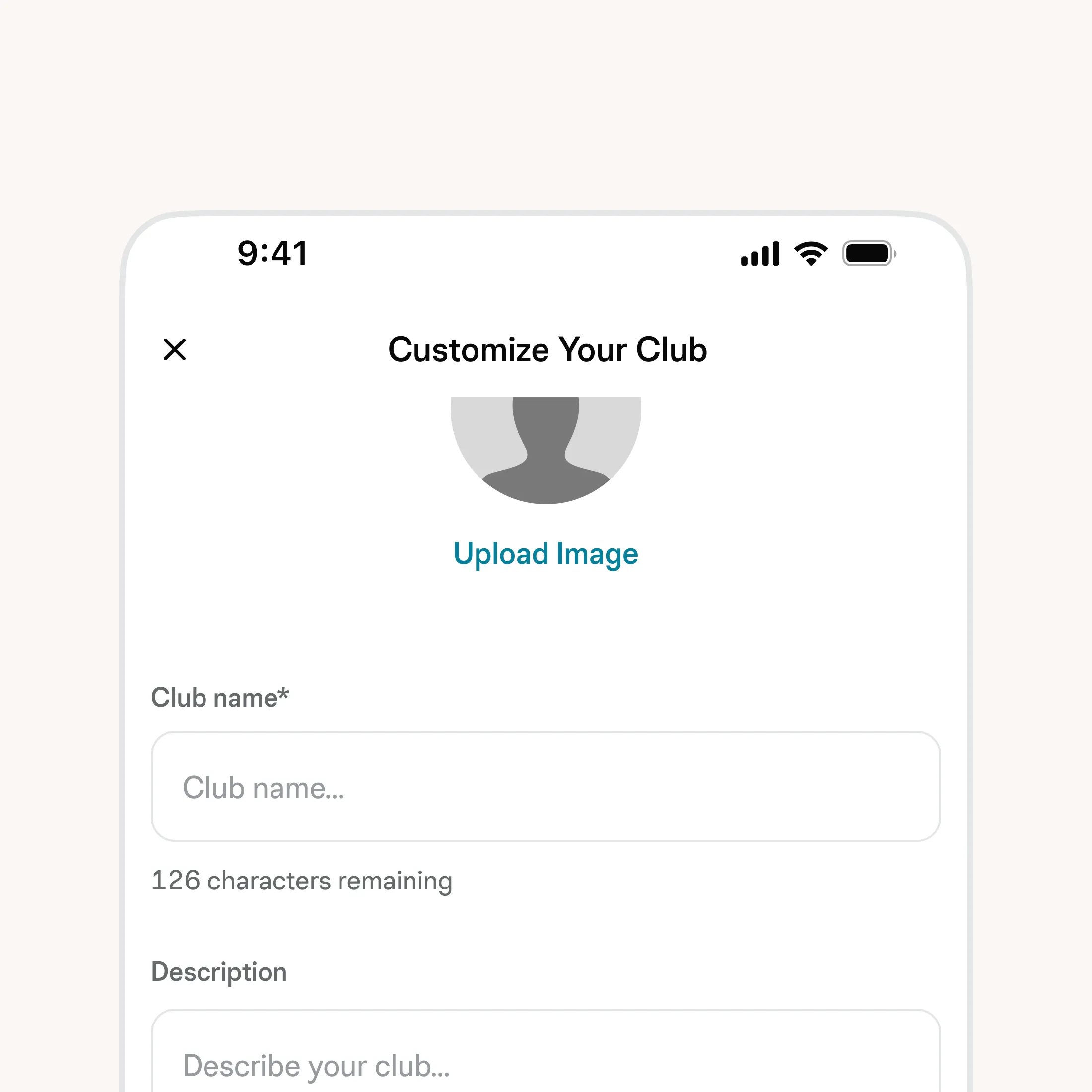 Claim your Club