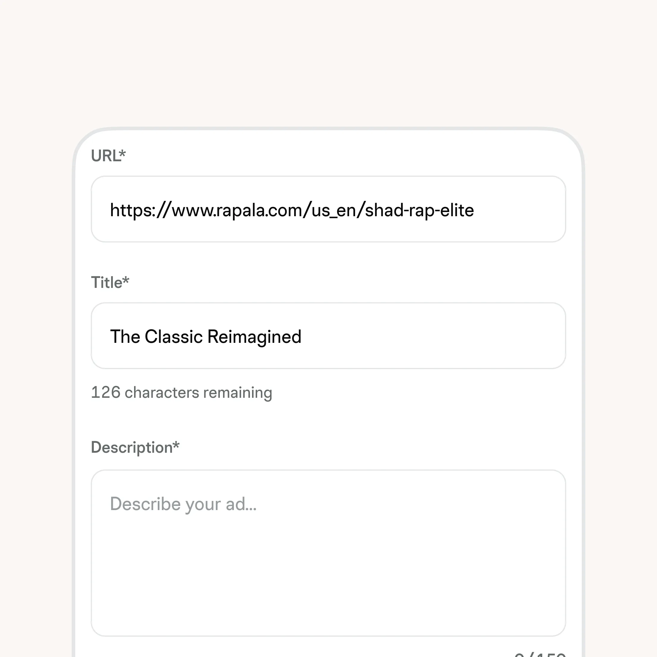 Create your content